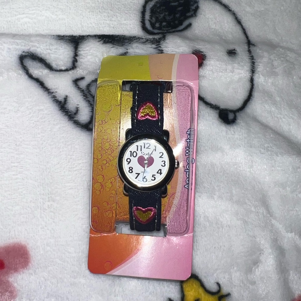 Y2k jean heart watch